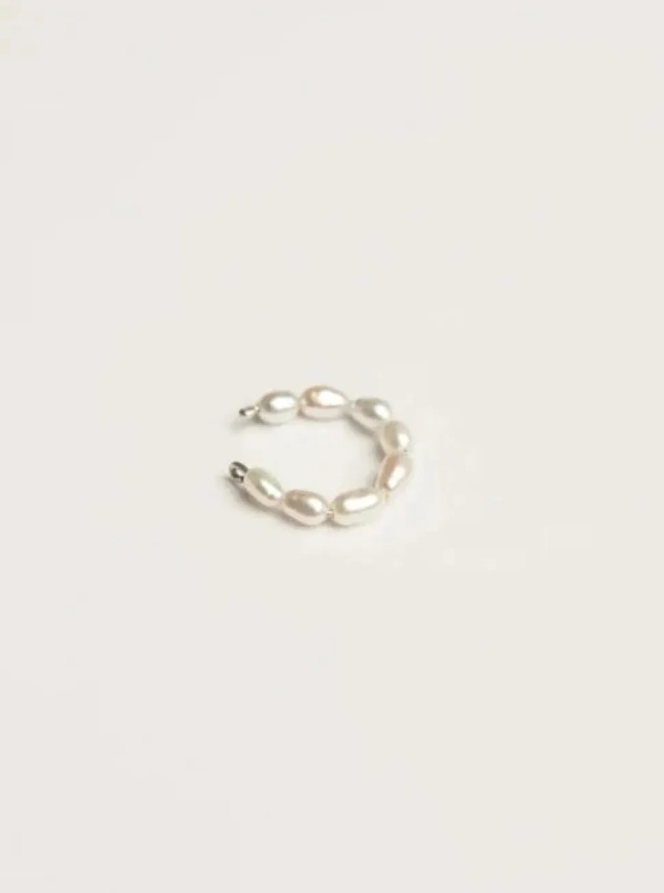 SARAH BIJOUX Adjustable Pearl Ring