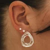 SARAH BIJOUX Lava Earrings