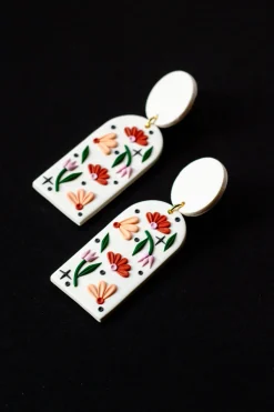 SLOW DAY STUDIOS Witchy Floral Earrings