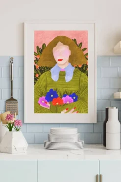 VIVIAN SOFIA Flowers in Ireland Poster