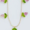 YELLOW DOTS Tulip Necklace