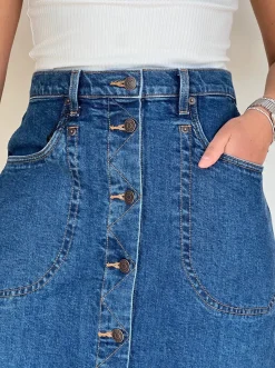 YOGA JEANS Skirt - Hibiscus